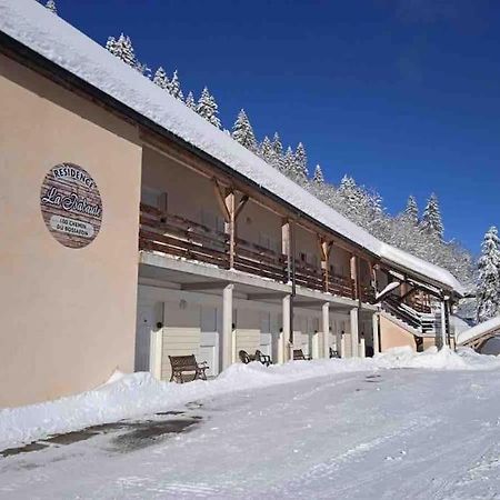 Babaute 7, studio typique au pied des pistes Prémanon Extérieur photo
