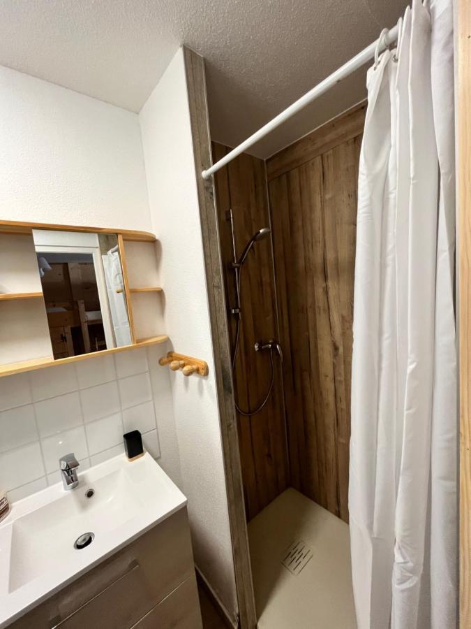Babaute 7, studio typique au pied des pistes Prémanon Extérieur photo