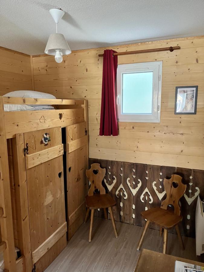 Babaute 7, studio typique au pied des pistes Prémanon Extérieur photo